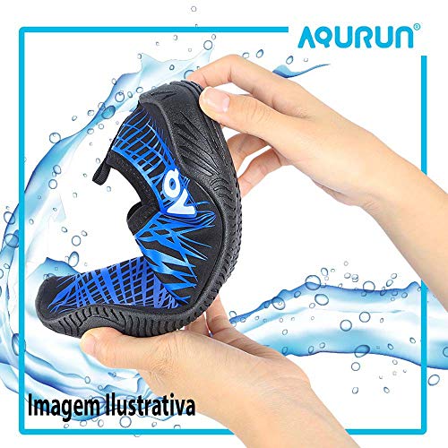 Sapatilha aqurun ultra light dry fast - Prata