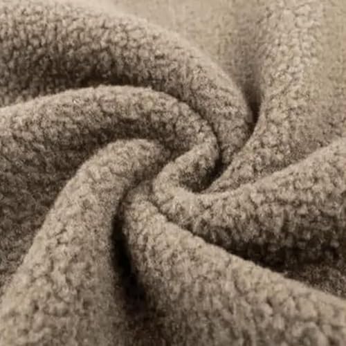 Men's Western Vintage Suede Jacket Real Leather Plush Collar Over Coat Party Handsome Retro Tops4