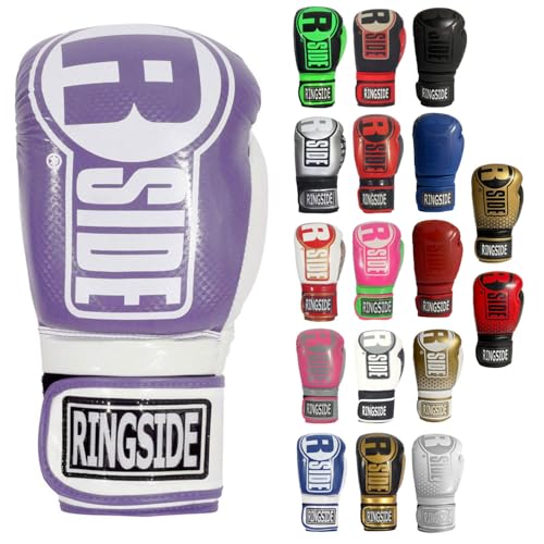 Image of Ringside Apex Bag Gloves, IMF-Tech Boxing Gloves with Secure Wrist Support, Synthetic Boxing Gloves for Men and Women