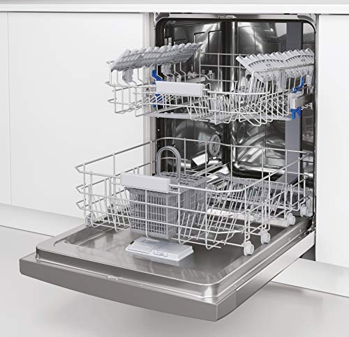 Privileg RUC 2C24 A X Unterbau-Geschirrspüler 60 cm / 14 Maßgedecke/Fast&Clean 28’ / Auto Door/Push&Go/Intensivprogramm/Startzeitvorwahl/Vollwasserschutz, Edelstahl