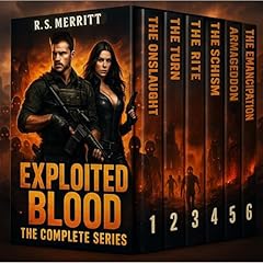 Exploited Blood Audiolibro Por R S Merritt arte de portada