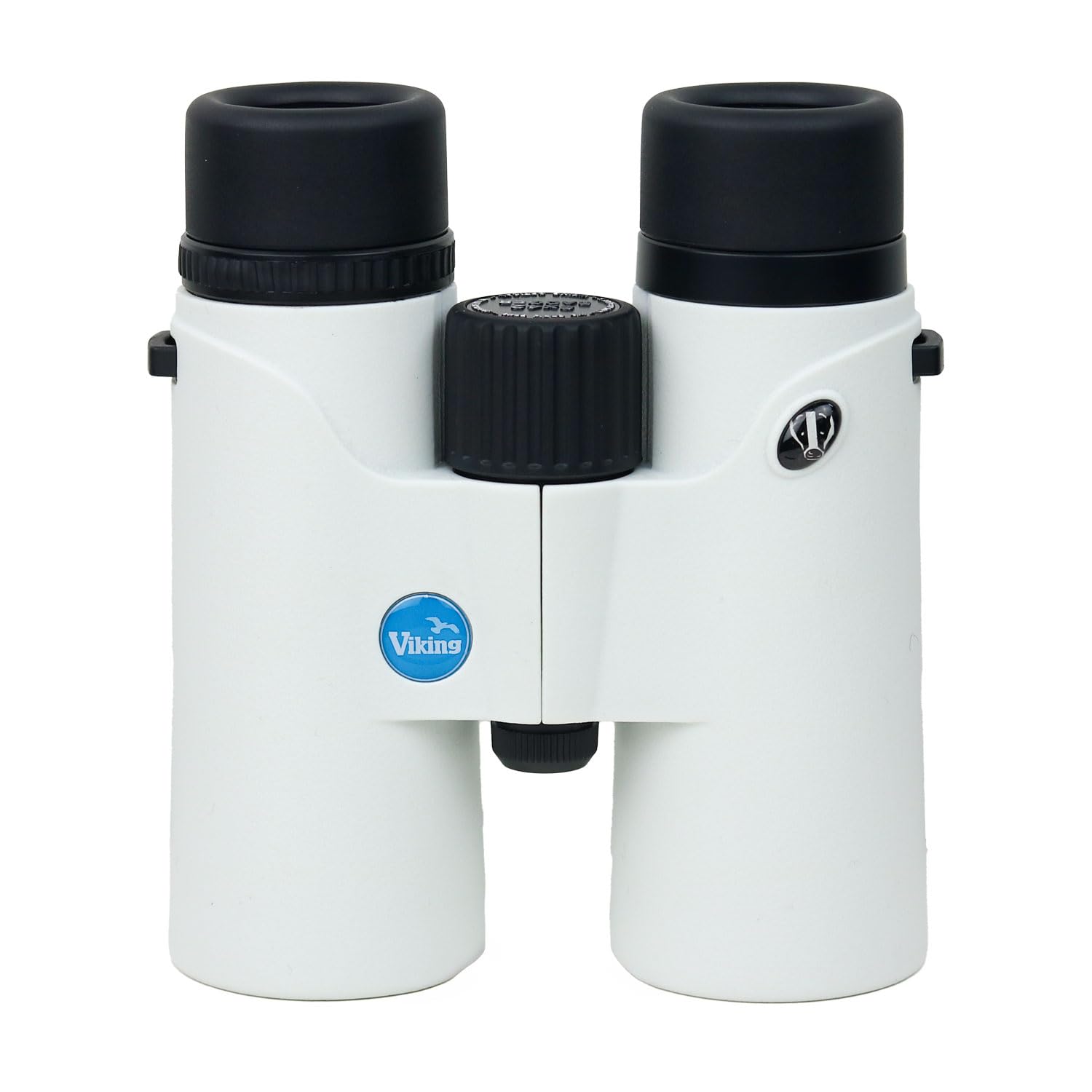 Viking 8 x 42 Badger Roof Prism Binoculars WHITE Edition #1284  (UK Stock)  BNIB