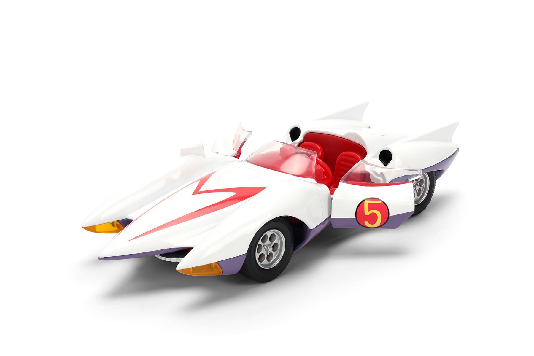 Amazon | Jada Mach 5スピードレーサー、White Toys 35882-1/32