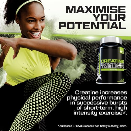 Creatine Monohydrate Tablets 3000mg 270 Vegan Creatine Tablets 3