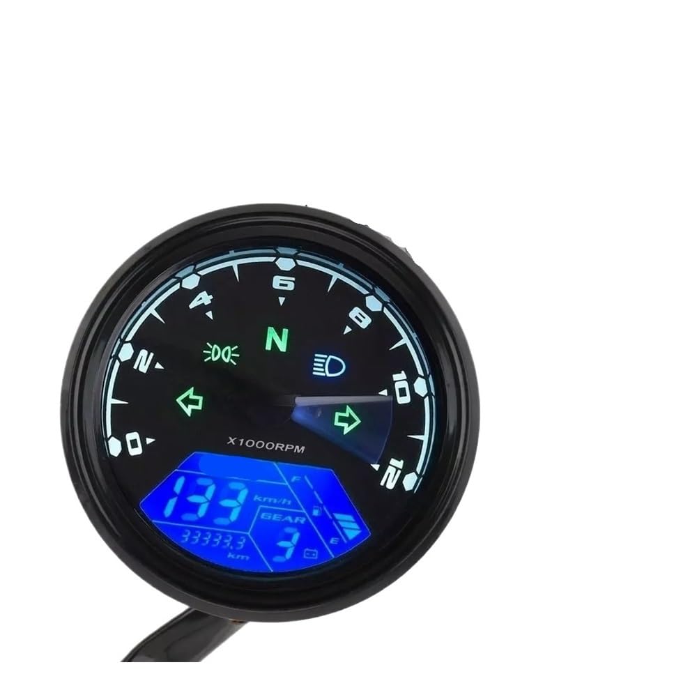 Contachilometri universale Per Quadro strumenti per motocicletta, tachimetro, contagiri, contachilometri e indicatore del carburante