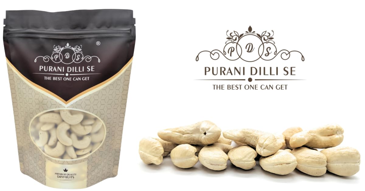 Purani Dilli Se Whole Cashew Nuts Premium Grade W210 AAAA (200 gm) (B07CRW7Z6T) Amazon Price History, Amazon Price Tracker
