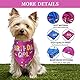 Hunde Bandana, Geburtstag Hundehalstuch, Weicher Hund Dreieck Schal, Lätzchen Zubehör Waschbar Verstellbar Haustier Halstuch Party Supplies für kleine, mittlere und große