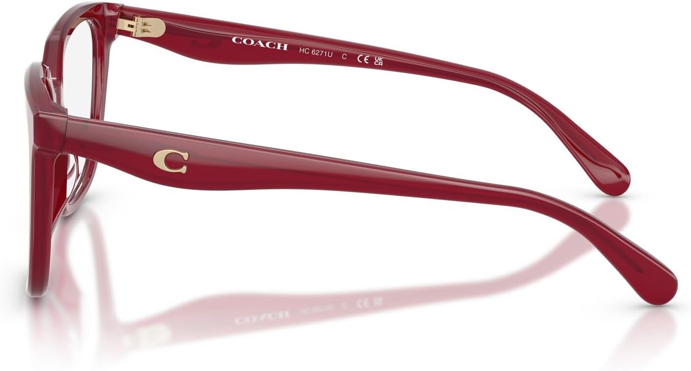 Coach womens Hc6271u Universal Fit Square Prescription Eyewear Frames