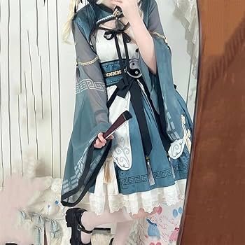 Amazon.co.jp: 【Sanjucos】 中華服 ワンピース ロリータ
