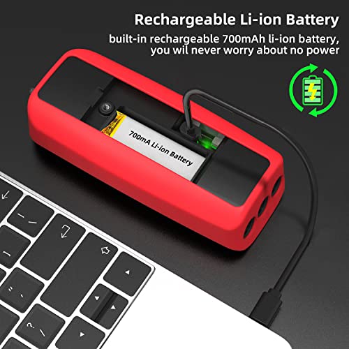 Bside Digital Multimeter Tester Electrical Amp Voltmeter Rechargeable Smart Ohmmeter Vfd Capacitance Temperature Current Diode Duty Cycle Resistance Frequency Continuity V-Alert Voltage Tester #TOP1