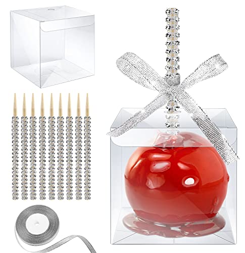 Bâtonnets de bambou de qualité supérieure avec finition pomme sculptée