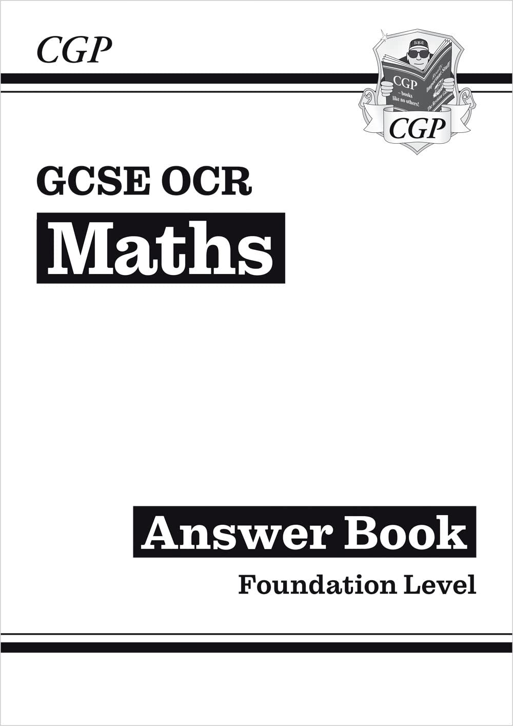GCSE Maths OCR Answers for Workbook: Foundation (CGP OCR GCSE Maths)