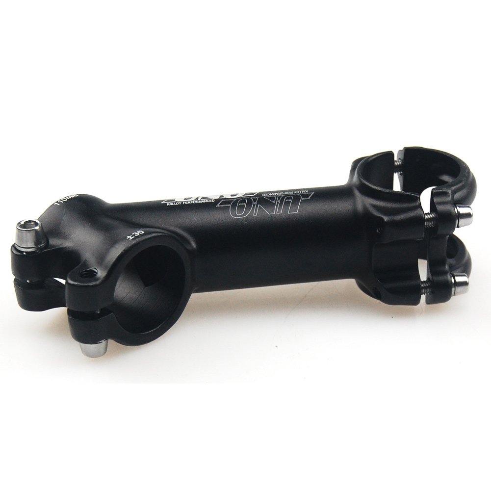 FOMTOR 25.4 Potence 110mm 35 Degrés Vélo Tige De Guidon Riser MTB Tige pour VTT Vélo De Route Vélo BMX VTT