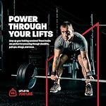 HWK Sports Weightlifting Hooks with Wrist Straps for Men & Women, Black, Padded Lifting Hooks with Heavy Duty Lifting Straps Ideal for Weightlifting, Bodybuilding & Powerlifting Weights up to 700lbs - Image 2