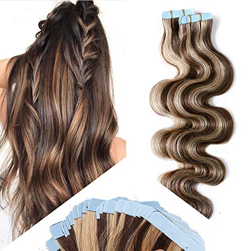 Tape Extensions Human 16" Ombre 2 Tone 100g