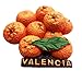 Produktbild 3D-Kühlschrankmagnet, Orange von Valencia, Spanien, Heim- und Küchen-Dekoration, Aufkleber, Spanien, Valencia, Kühlschrankmagnet, Touristensouvenir, Geschenk