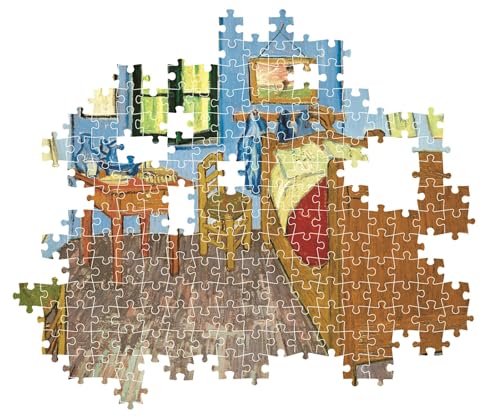 Puzzle Compact 1000 pièces : Van Gogh Chambre à Arles Clementoni Puzzles - vue 6