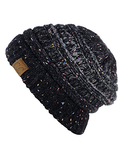 Image of Cambridge Select Thick Slouchy Knit Oversized Beanie Cap Hat