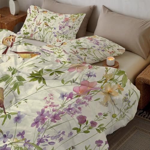 Housse de couette 220x240 en microfibre douce lavable sans repassage