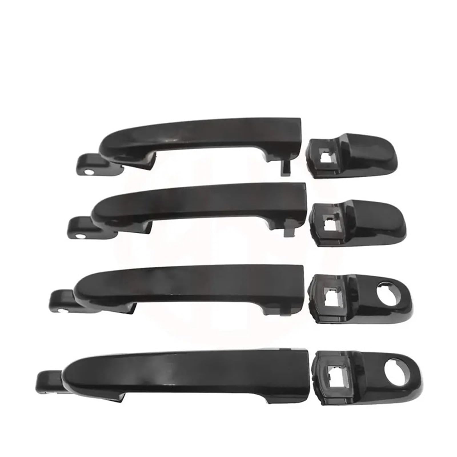 Jeiuvrao 4 Pcs 4Pcs Exterior Door Handle For Hyundai Accent