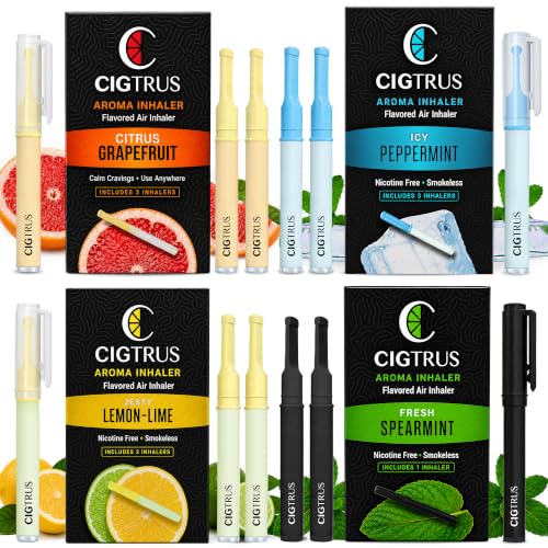 Image of Cigtrus Smokeless Inhaler, Quit Smoking Aid - Variety Pack - 12-Piece