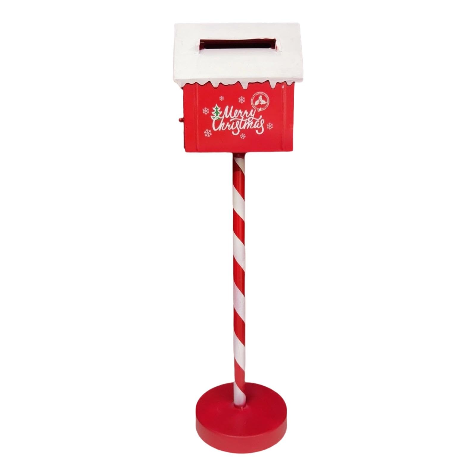 Boîte aux lettres de Noël en fer forgé, une décoration de Noël haut de gamme