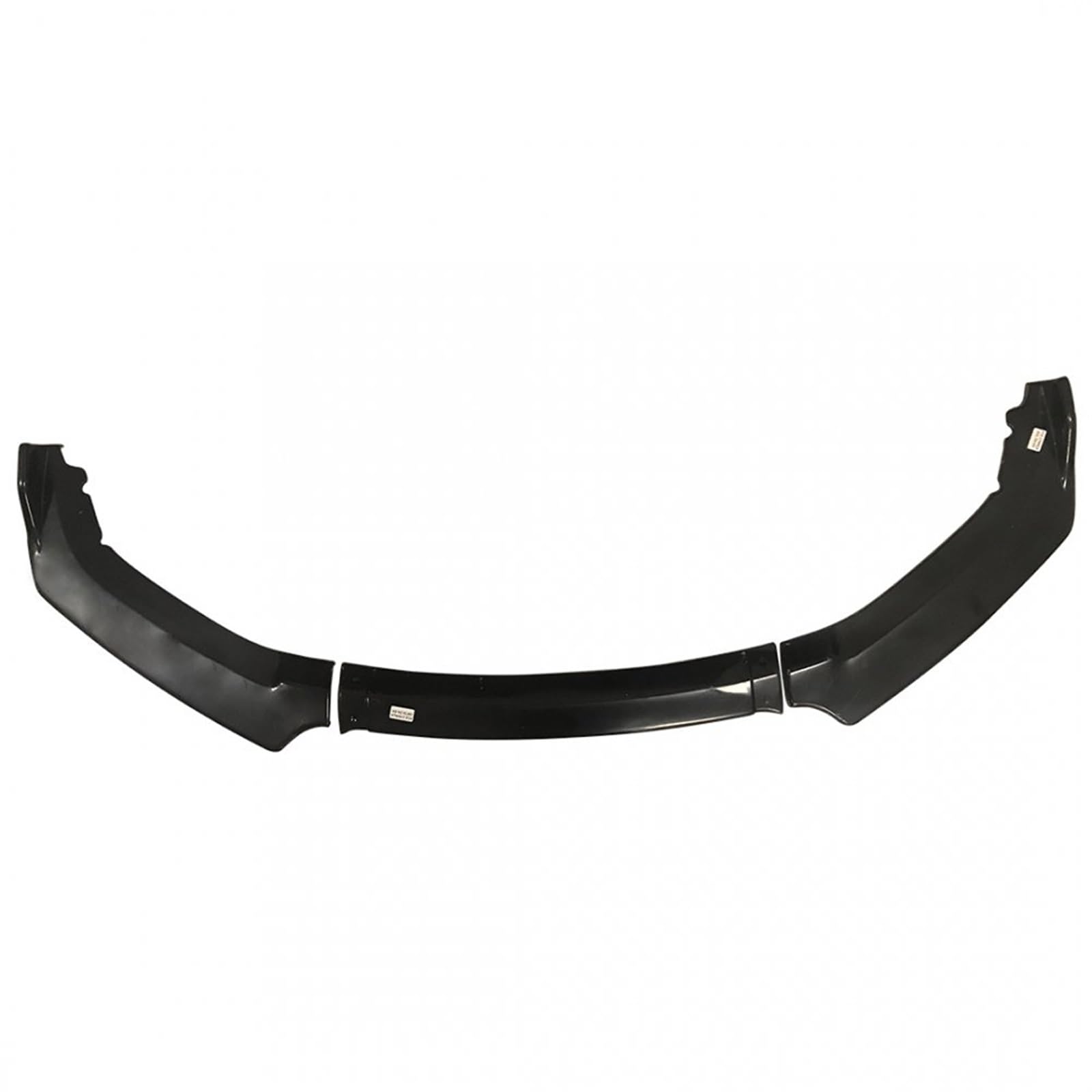 3 szt. Przedni zderzak samochodowy część rozdzielająca nakładki zderzaka dyfuzor Lip Body Kit Spoiler zderzaki, dla Seat Ibiza MK4 2006-2008 czarny