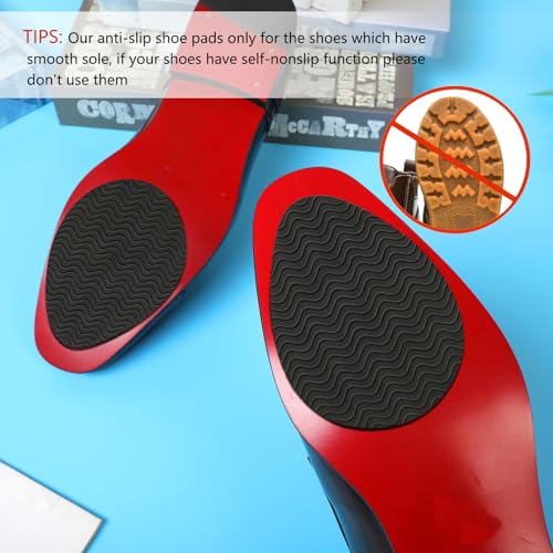 Image of Ashoesert Non Slip Shoe Pads,Shoe Sole Protector,Shoe Grips on Bottom of Shoes,Anti Slip Grips for Shoes