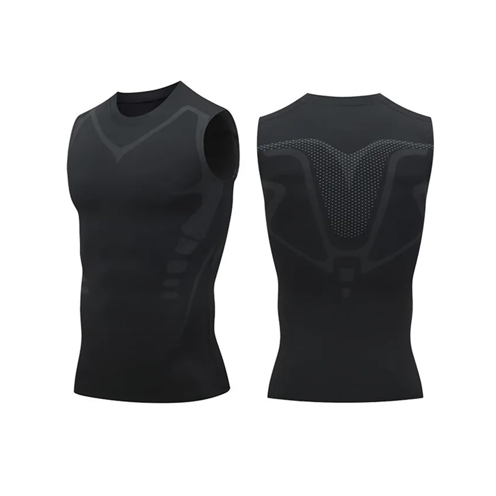 Tops Moldeadores Para Hombre Chaleco moldeador for hombre, chaleco adelgazante, moldeador de cuerpo, camisetas de compresión, camiseta sin mangas, Control de barriga, camisas de Fitness de secado rápi