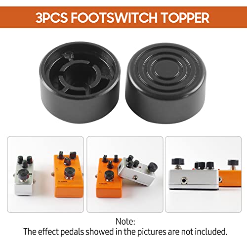 HUIOP 3pcs Footswitch Topper Protector Pare-Chocs ABS pour pédale d’effet Guitare Noir,Protecteur de pédale - Les Beatles, Paul McCartney, John Lennon, RIngo Starr, George Harrison HUIOP 3pcs Footswitch Topper Protector Pare-Chocs ABS pour pédale d'effet Guitare Noir,Protecteur de pédale – Image 5