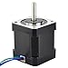 STEPPERONLINE 5PCS Nema 17 Stepper Motor Bipolar 2A 84oz.in 48mm 4-Lead for 3D Printer/CNC