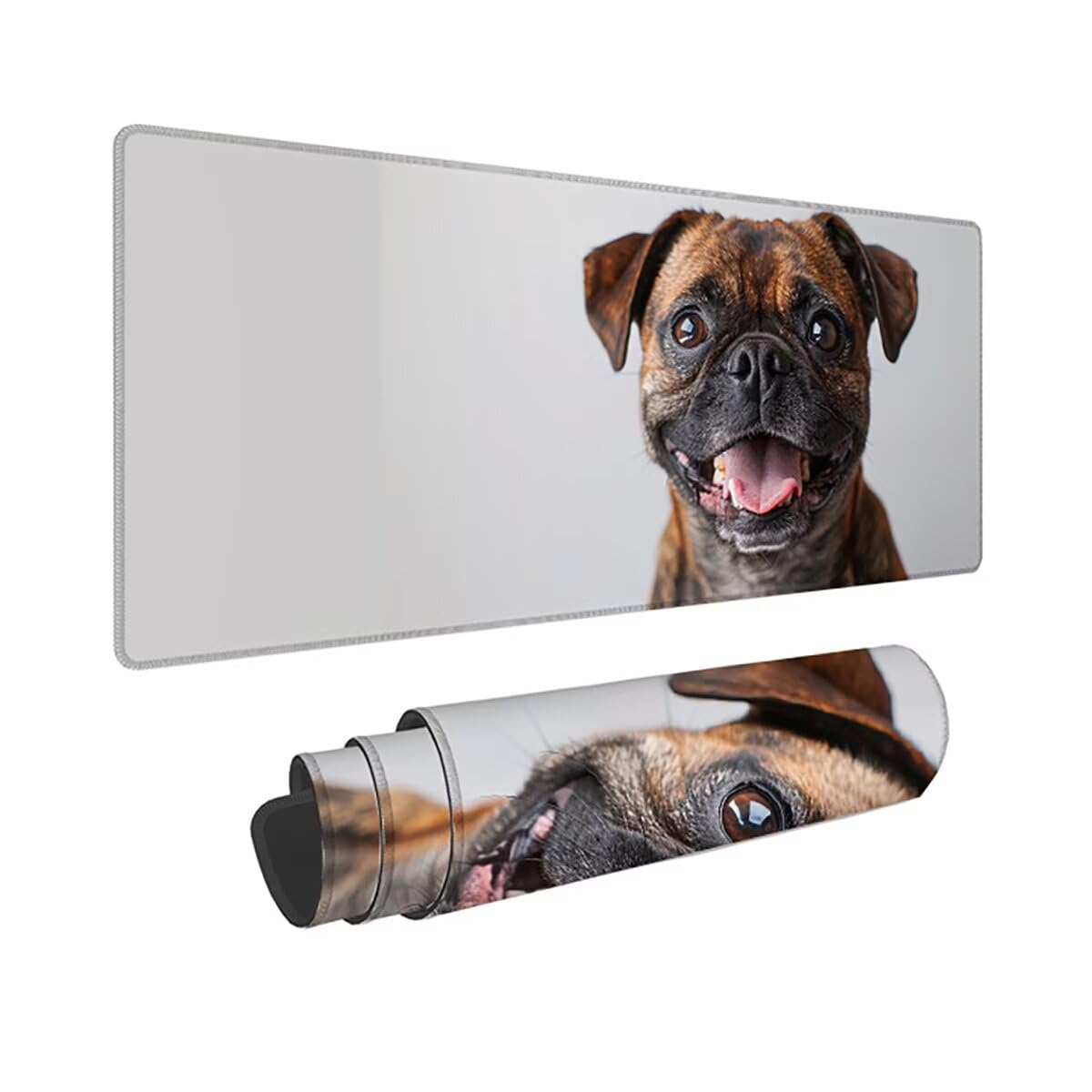 Tappetino per Mouse Gaming XXL 1200x600x3mm– Ufficio Mousepad Grande – Migliora la Velocità e la Precisione Tenuta Stabile Sottomano per Ufficio e Casa Accessori Scrivania Animale PjY9039 N-U