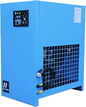 Refrigerated Air Dryer 70CFM 110V/60HZ/1-Phase Compressed Air Systems Industrial Refrigerated Compressed Air Dryer R134a for 15-20HP Air Compressor