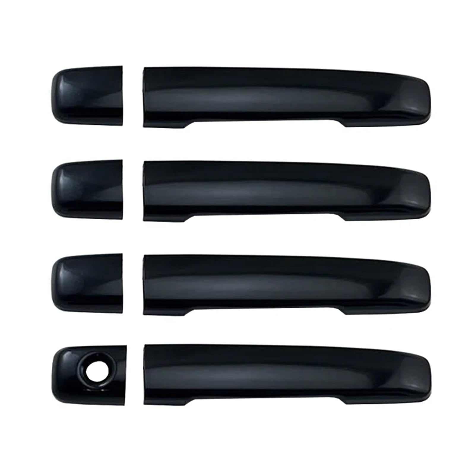 OUVECR for G25 G35 G37 Door Handle Bowl Cover Car Outer Door Handle(Black Common Style)