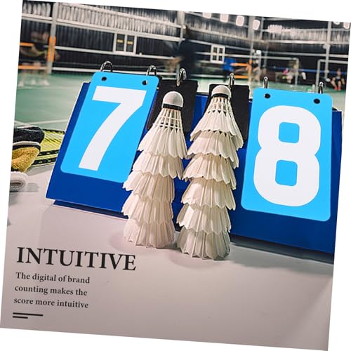 Marcador de puntuación para tenis con tarjetas giratorias miniatura 7