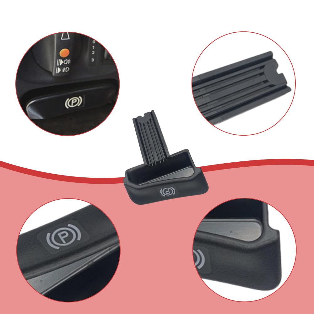 Leva di rilascio del freno a mano per auto compatibile con Mercedes Benz Classe S W140 1991/7-1998 1404200195 modelli con guida a sinistra