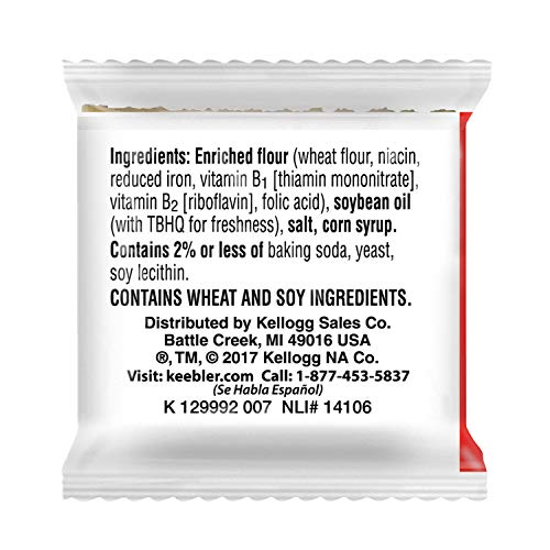 Keebler, Zesta, Saltine Crackers, Original, Single Serve, 0.20 Oz(Pack Of 300) #TOP2