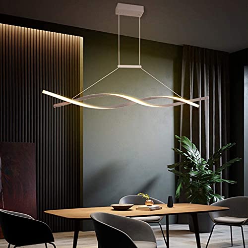 Pendant light moderne LED dimmable à suspension créative - 7