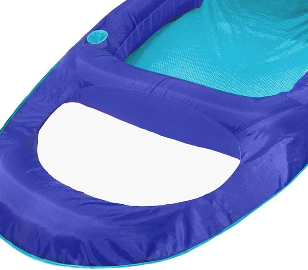Buy SwimWays Spring Float Recliner XL Floating Swimming Pool Lounger Chair for Adults, Blue (2