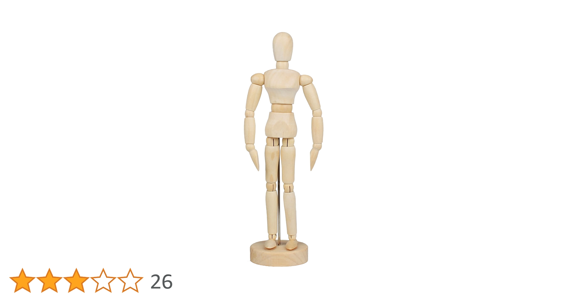 デッサン　人形　ヘッド 楽天市場】[Civil Life]人形 木製 20cm 14関節 インテリア