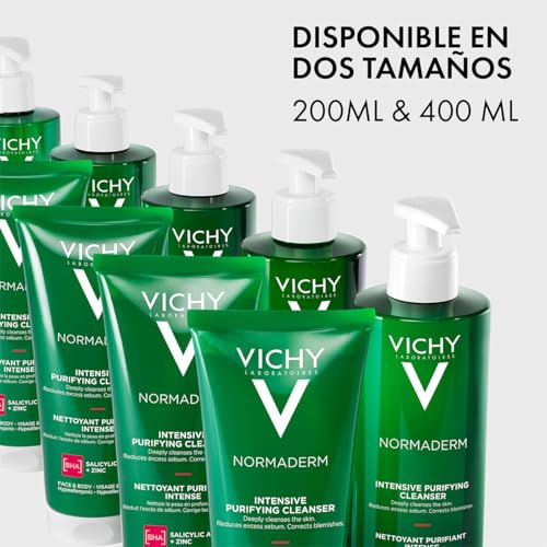 Vichy Phytosolution, Gel Detergente Purificante, Per Pelli A Tendenza Acneica, Azione Anti-Imperfezioni, Pelle Levigata, Con Acido Salicilico, Bifidus Probiotico, Rame E Zinco, 400 Ml - 12