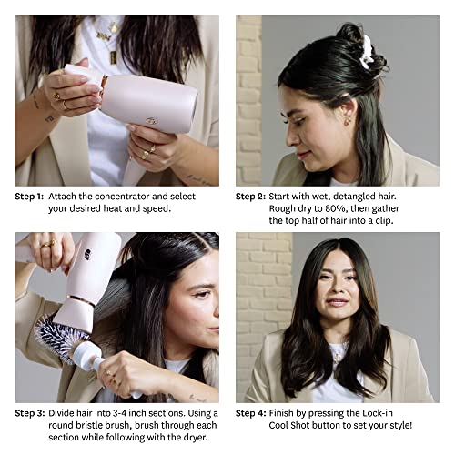 T3 Afar Lightweight Travel-Size Hair Dryer 76896 の商品画像 11