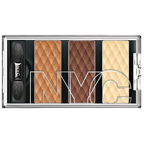 N.Y.C. New York Color HD Color Trio Eye Shadow, Streets Paved In Gold, 0.158 Ounce