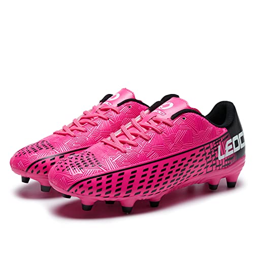 Image of Men's Soccer Cleats Women Outdoor Frim Ground Football Shoes