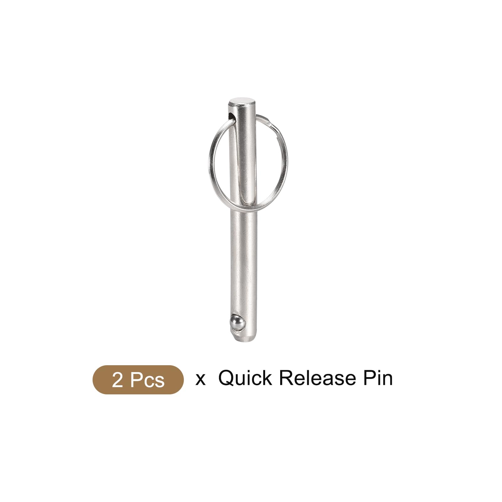 METALLIXITY Perni a Sgancio Rapido (8mmx70mm) 2pz, Acciaio Carbonio Pull Perno - per Costruzioni Navali, Nave Allestimento, Barca Top
