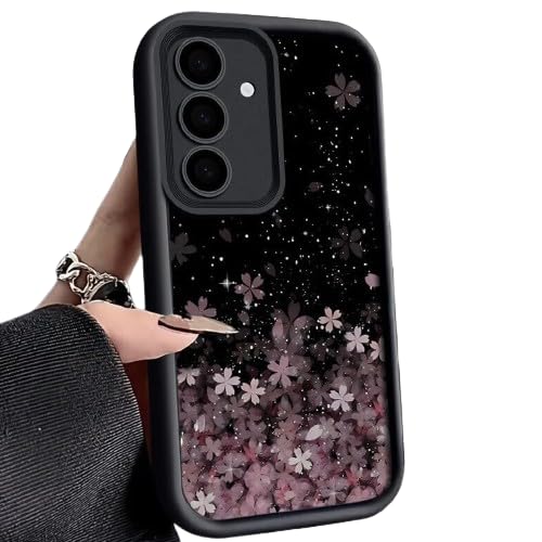 PEEPERLY Back Cover Case for Samsung Galaxy S22 Ultra Scratch Resistant Anti-Slip TPU Shockproof Protective Durable Soft Petal Paradise Fancy Case(Black) (B0D8SNF3Z8) Amazon Price History, Amazon Price Tracker