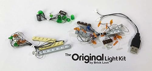 Miniatura 6 de Brick Loot Kit de luz LED de lujo para tu Lego Harry Potter Chamber of Secrets Set 76389- (Nota: el modelo no está incluido)