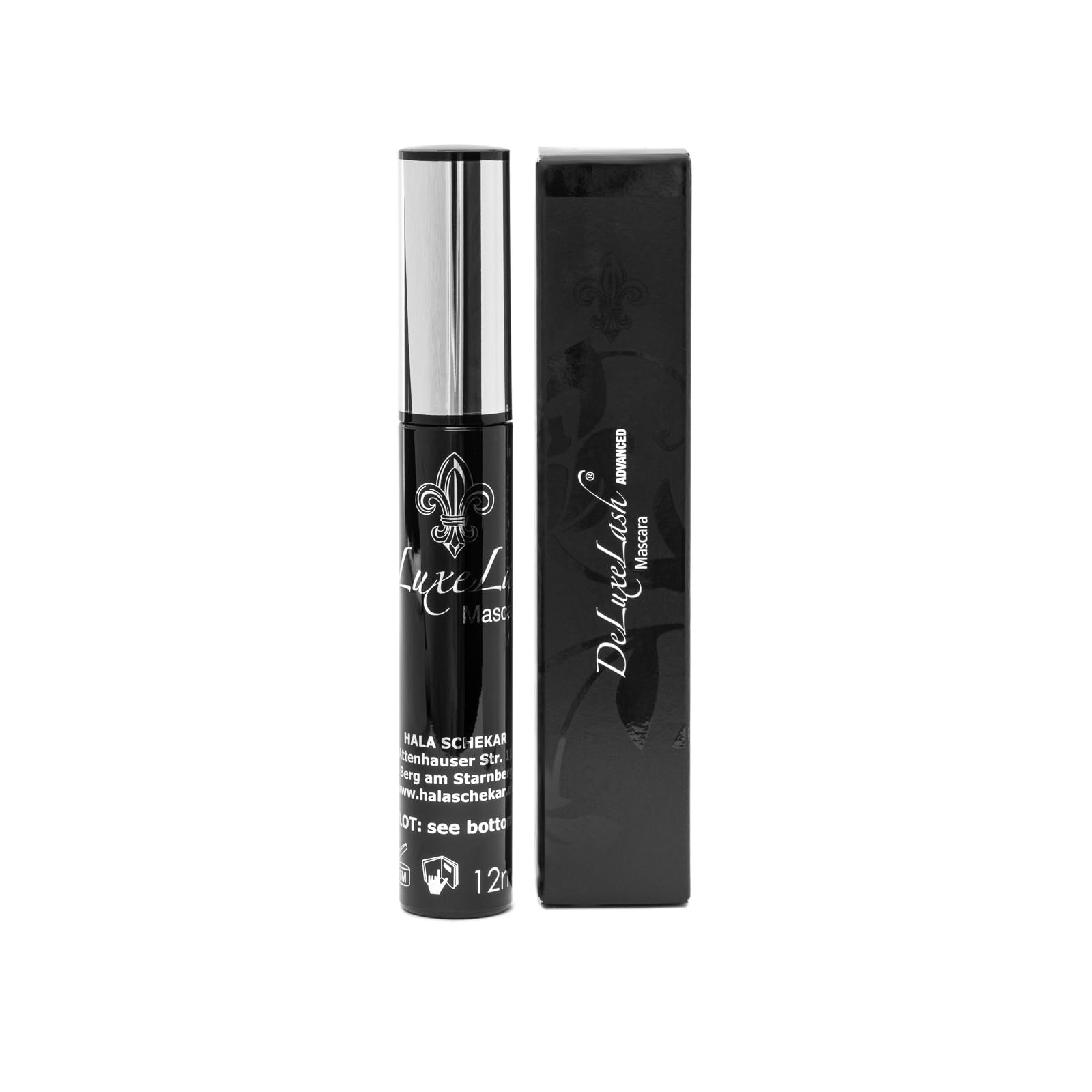 Set - 1x DeLuxeLash Wimpernserum Advanced 3,5ml + 1x DeLuxeLash Mascara 12ml