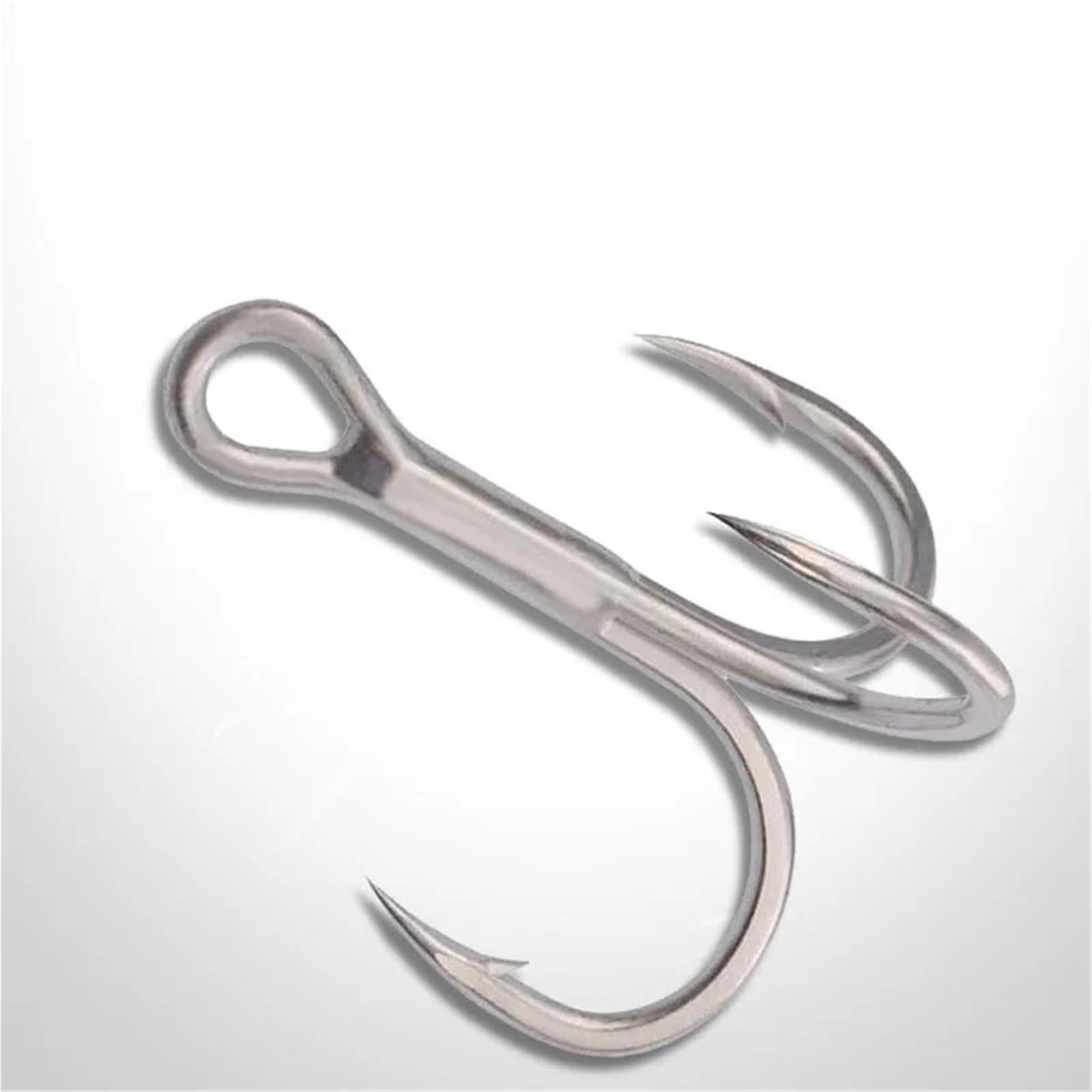 Angelhaken 100 Stück Drillinge Angelhaken Tackle Accessary Metal Jig Assist