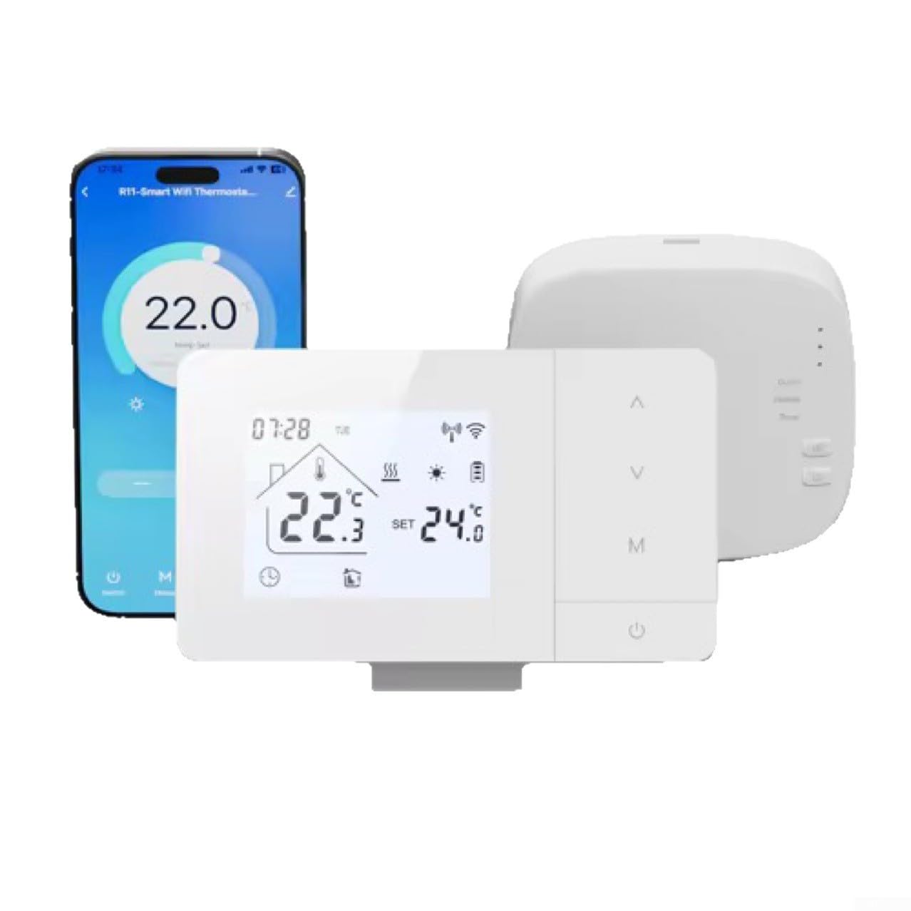 Thermostat pour chaudière à gaz pour tuya (sans wifi)